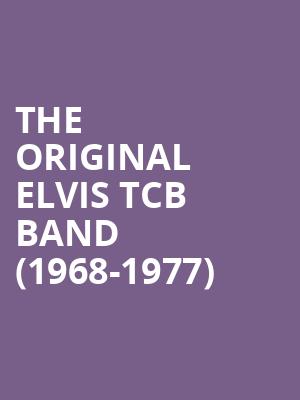 The Original Elvis TCB Band (1968-1977) at O2 Shepherds Bush Empire